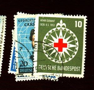 GERMANY #691 693 695-6 USED FVF Cat $46