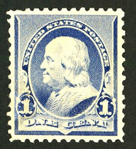 U.S. #219 MINT OG HR