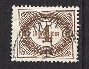 Austria 1899  Scott #J25 used