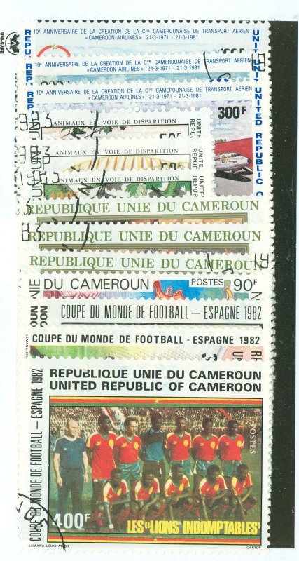 Cameroun #686/713  Single (Complete Set)