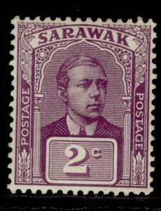 SARAWAK GV SG63, 2c purple, M MINT.