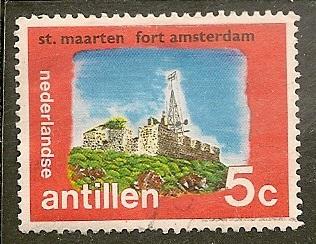 Netherlands Antilles  Scott    335  Fort   Used     