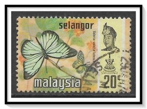 Selangor #134 Sultan & Butterflies Used