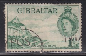 Gibraltar 133 South View From The Straits 1953