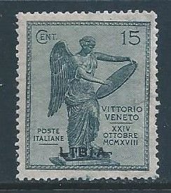 Libya #35 NH 15c Italian Victory Issue Ovptd. Libia