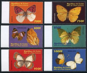 Guinea 1967-1972,1975 af,1980 sheets,MNH. Butterflies 2001.