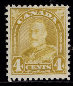 CANADA GV SG294, 4c yellow-bistre, M MINT. Cat £12.