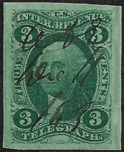 MALACK R19a SUPERB JUMBO, HUGE STAMP, faint bend, SELECT! k0487