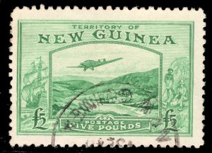 MOMEN: PAPUA NEW GUINEA SG #205 1935 USED £425 LOT #67534*