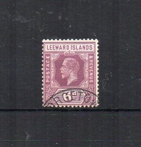 Leeward Islands 1931-32 6d FU CDS 