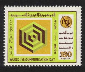Syria World Telecommunications Day 1982 MNH SG#1516