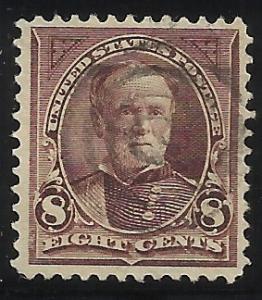 257 8c Used VF Centering