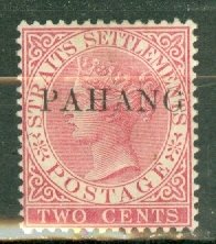 GS: Malaya Pahang 1 MNH CV $165+