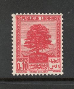 Lebanon  Scott# 137  used  single