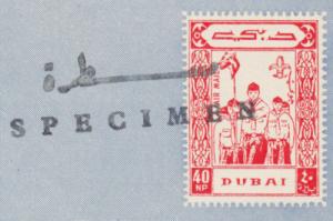 Dubai H&G G7-9 mint 1964 Boy Scout Specimen Aerogrammes