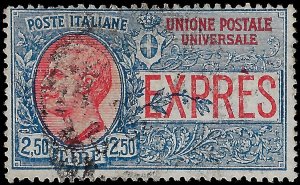 Italy 1926 Sc E8 U vg-f