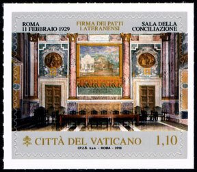 Scott #2019  Vatican Joint issue Lateran Pacts MNH