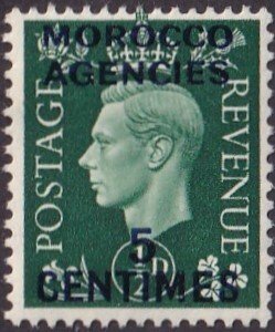 Great Britain Offices in Morocco #440 Mint