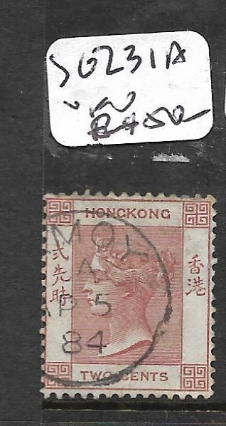 HONG KONG TREATY PORT AMOY  (P2806B)  QV  2C  SG Z31A     VFU