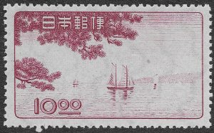 Japan Stamps Scott #439&440 Unused H OG 10 Yen Rose Lake & Carmine Rose SCV $65