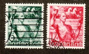 Germany # B116-B117 Used!