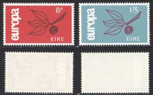 Ireland SG211/2 1965 Europa U/M