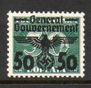 Poland General Government N53 Unused Hinged E317