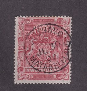 Rhodesia Scott # 17 F-VF used neat cancel nice color cv $ 200 ! see pic ! 