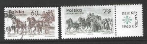 Poland 1363-1364  Complete Mint/Used SC:$.65