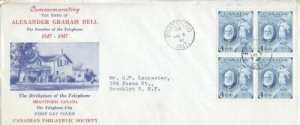 CANADA #274 ALEXANDER G. BELL - Canadian Phil. Soc.