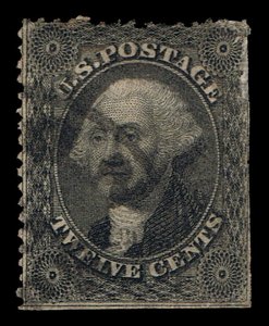 GENUINE SCOTT #36 USED 1857 PLATE-1 SCV $325 - AFFORDABLE BISHOP ESTATE SALE