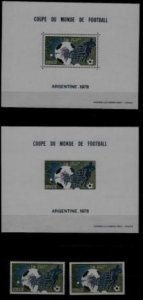 Monaco 1109 MNH Football-78/ 2v+2s/s