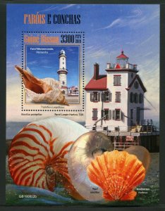 GUINEA BISSAU 2019 LIGHTHOUSES SOUVENIR SHEET  MINT NEVER HINGED