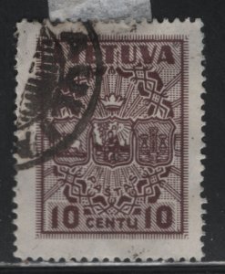 Lithuania 288 Coat of Arms 1934