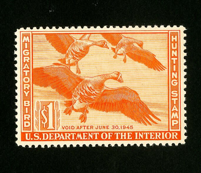 US Stamps # RW11 Superb OG NH Choice Catalog Value $125.00