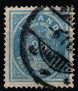 Iceland #17 F-VF Used CV $50.00 (X3633)