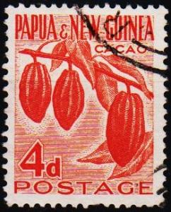 Papua New Guinea.1952 4d S.G.18 Fine Used