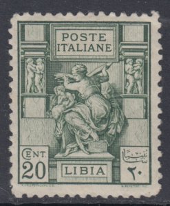 Italy Libia n. 54  cv 260$ - SUPER CENTERED - MH*