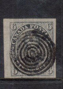 Canada #2 Extra Fine Used Verge Line **With Certificate**