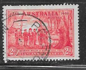 Australia  #163 2p red  (U)  CV $0.45