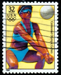 SC# 3068k - (32c) - Summer Oly Games, Beach Volleyball, used single