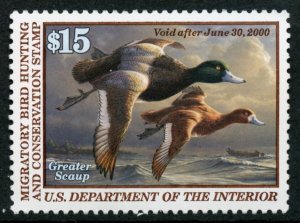 US Scott RW71 greater Scaup Duck Stamp  Mint NH