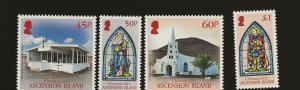 Ascension 2013 Christmas set of 4 sg.1187-90   MNH