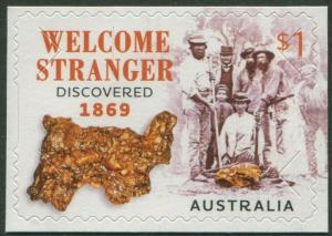 WELCOME STRANGER 150 YEARS 2019 - MINT EX-BOOKLET SELF-ADHESIVE (B67)