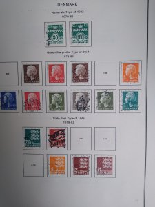 collection on pages Denmark 1979-84 CN: CV $110