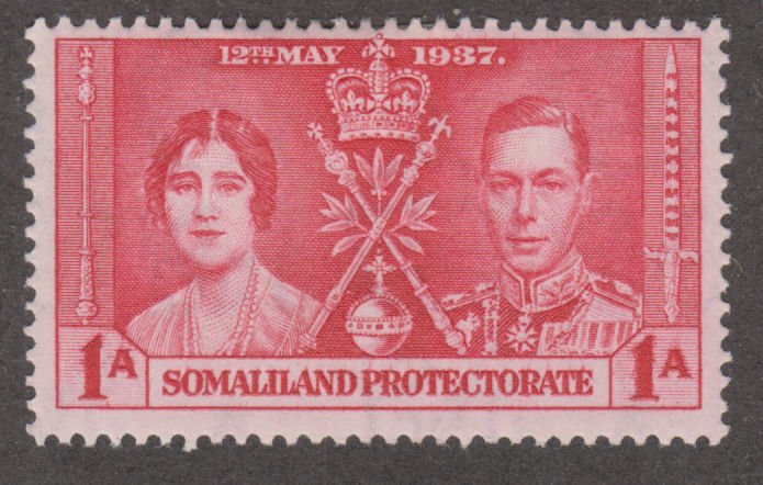 Somaliland Protectorate 81 Coronation Issue 1937