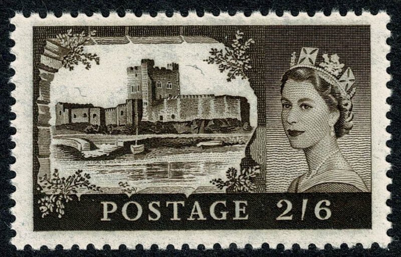 GB 1959 2/6 De La Rue. The Classic OFFSET variety