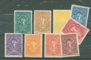 Salvador, El #38-46 Unused Single (Complete Set)