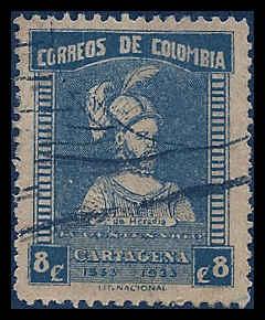 Colombia 419 Used VF