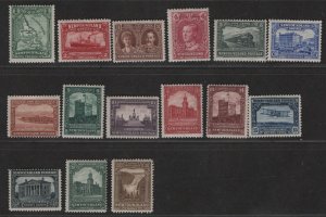 Canada Sc#145-159 M/H/F-VF